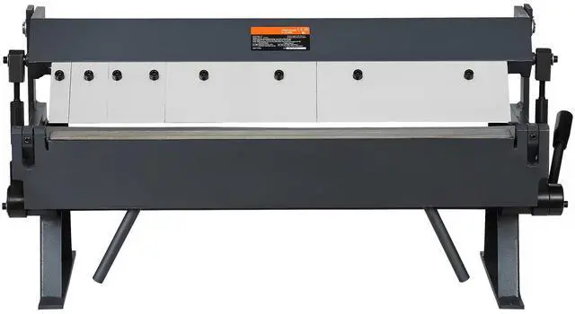 Alt view image 8 of 14 - VEVOR Box and Pan Brake, 24-Inch, 0-130 Degrees Sheet Metal Bending Brake, Portable Metal Bender with 20 Gauge Low Carbon Steel 14 Gauge Aluminum Capacity, 5 Adjustable Fingers for Metal Bending