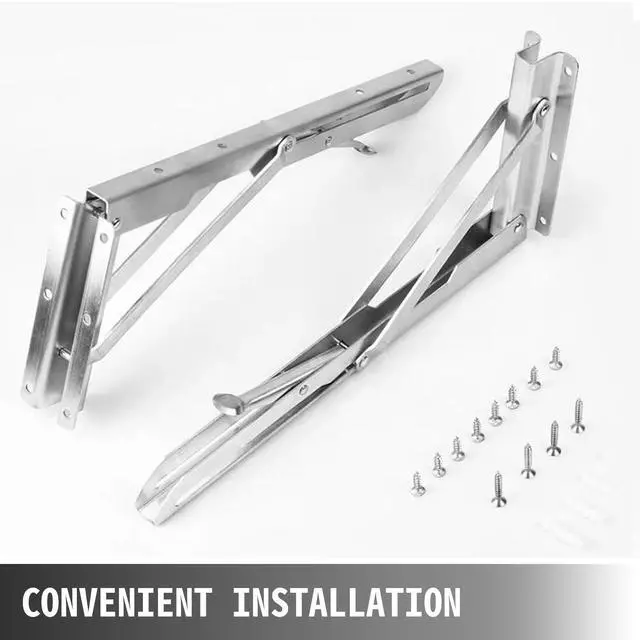 Alt view image 6 of 6 - 6 foot Shelf for Concession Window 70.9x11.4x1.8 Inch 201 Stainless Steel