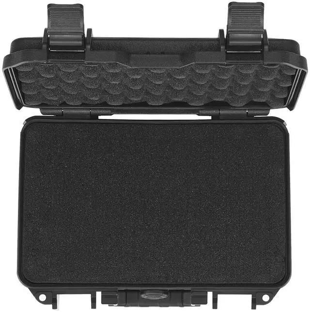 Alt view image 8 of 14 - VEVOR Hard Pistol Cases with Pre-cut PU Foam Lockable Pistol Case for 1 Pistol