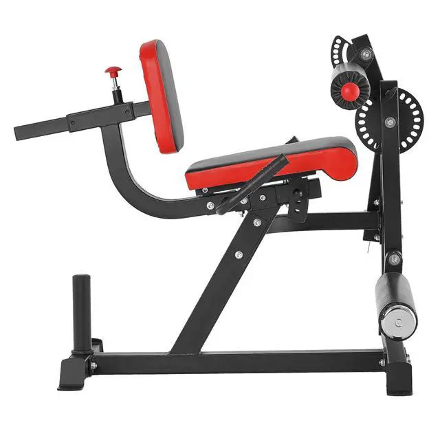Alt view image 8 of 14 - VEVOR Leg Extension and Curl Machine Lower Body Special Leg Exercise Bench Adjustable