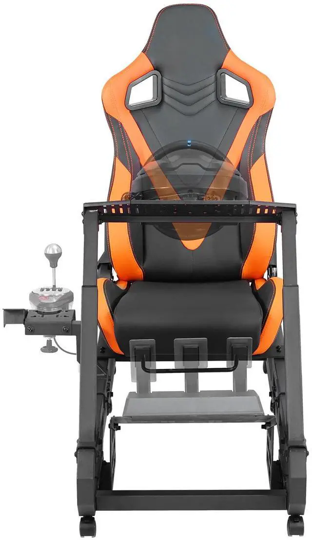 Alt view image 8 of 14 - VEVOR  Heavy Duty Racing Wheel Stand for Logitech G923/G920/G29 Max Load 330LBS