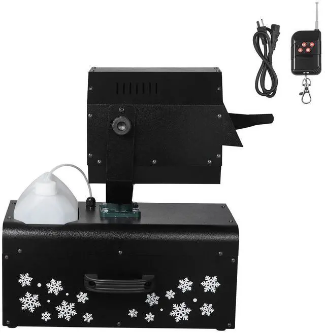 Main image of VEVOR Snow Machine 2000W Wireless Remote Swing Snow Making Machine for Holiday
