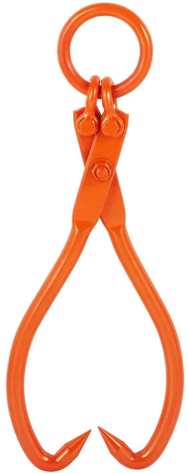 Alt view image 8 of 14 - VEVOR Log Skidding Tongs, 18 inch 2 Claw Log Lifting Tongs, Heavy Duty Steel Lumber Skidding Tongs, 772 lbs/350 kg Loading Capacity, Log Lifting, Handling, Dragging & Carrying Tool
