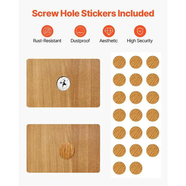 Alt view image 9 of 9 - VEVOR Desktop Bookshelf Wood Desktop Storage Organizer 1-Tier for Office & Home