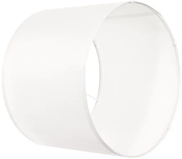 Alt view image 2 of 8 - VEVOR Drum Lamp Shade, 13 in Top x 13 in Bottom x 10 in High, Medium Drum Linen Lampshade, Replacement Lamp Shade for Table Lamps Floor Lamps Pendant Lights, Easy Assembly Required (Off-white Linen)