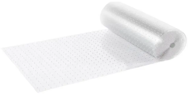 Alt view image 8 of 14 - VEVOR Carpet Protector for Pets, 24" x 25' PVC Scratch-Proof Cat Carpet Protector for Doorway, Anti-Slip Cat Scratch Protector Mat, Easy to Cut Plastic Carpet Scratch Stopper, Cat Scratch Guard Carpet