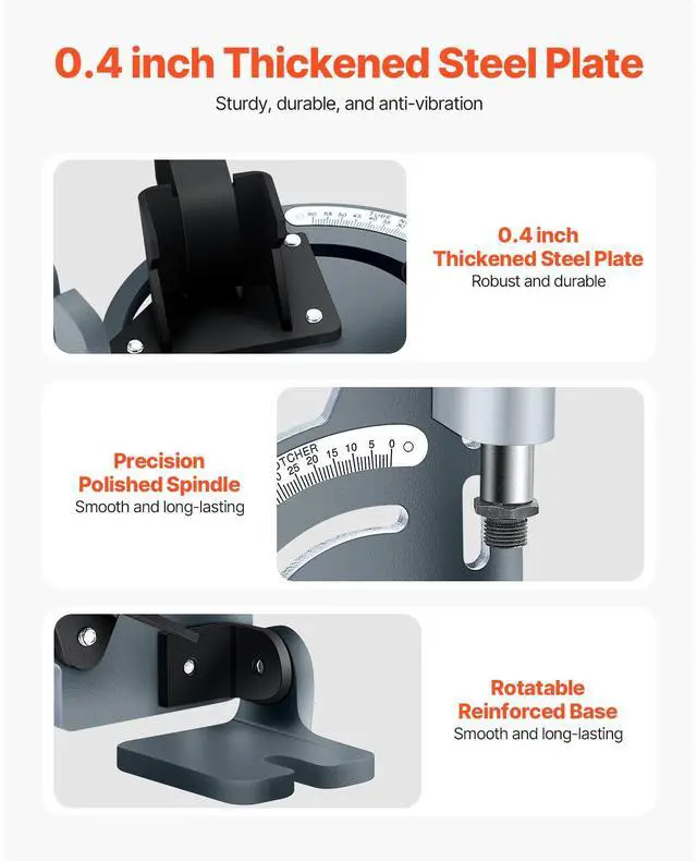 Alt view image 4 of 7 - Pipe Notcher, Tubing Notcher for 1/2 to 2-inch Pipes, Pipe & Tube Notcher with 0 to 60° Adjustable Angle for Metal, PVC, Wood Pipes, Ideal for Repair Shops, Home Projects, Metalworking