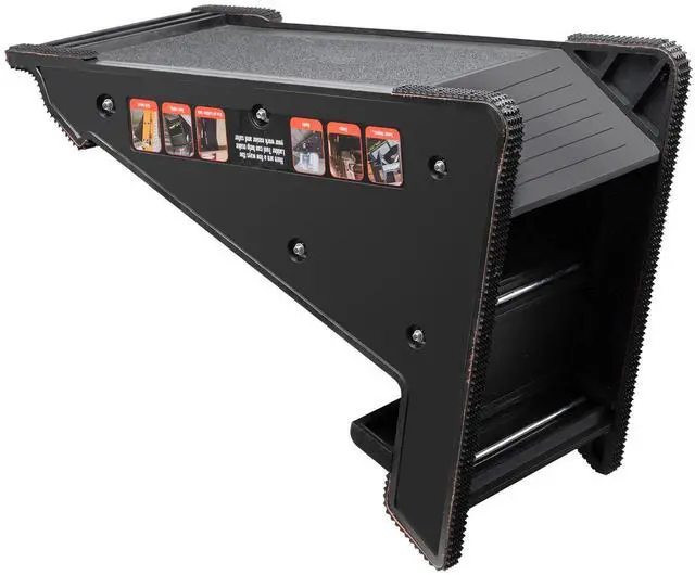 Main image of Ladder Levler, 380lbs Load PP Ladder Leveling Tool, Pitch Hopper, Stair Ladder Stabilizer with Storage, Easy to Use Stable Platform for All Surfaces,Extension Ladder Accessory for Uneven Ground