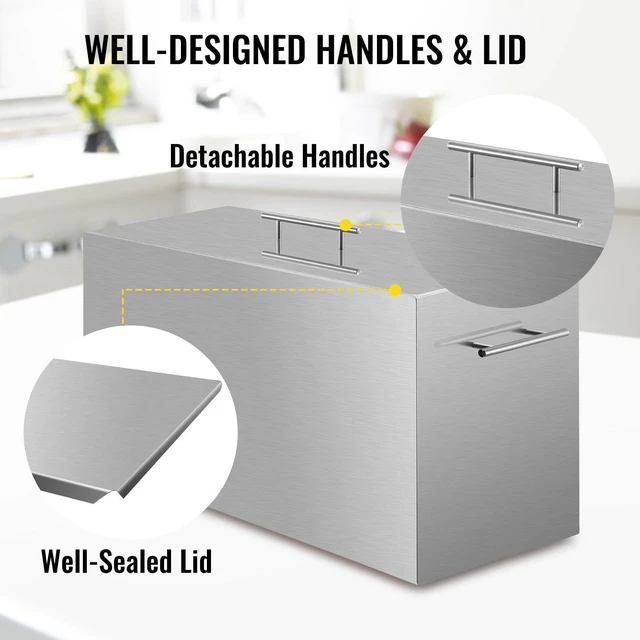Alt view image 5 of 8 - Water Bath Canner, 15 Quart Stove Top Canner Pot, Boiling Water Canners with 2 Canning Racks, 304 Food Grade Stainless Steel Large Stock Pot, Flat Bottom Brushed Canner, Holds 15 Quart Jars