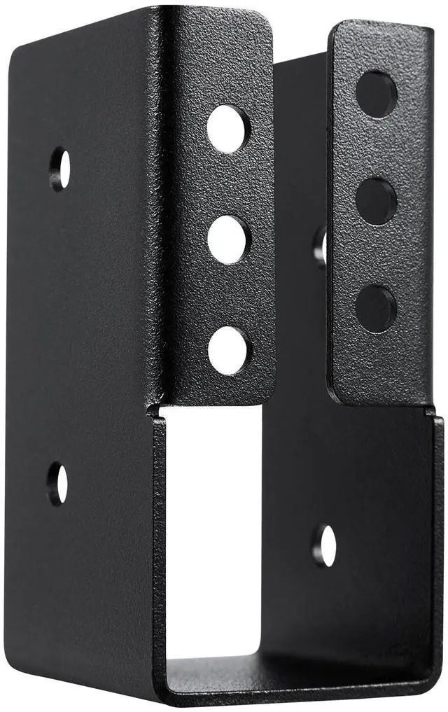 Main image of Concealed Joist Hanger, 2x4 Inch Outdoor Concealed-Flange Joist Bracket with Screws, Steel Light Joist Hangers for 1.93 x 3.62 Inch / 49 x 92 mm Beam, Swing, Fence, Wooden Slides, 12 Pcs
