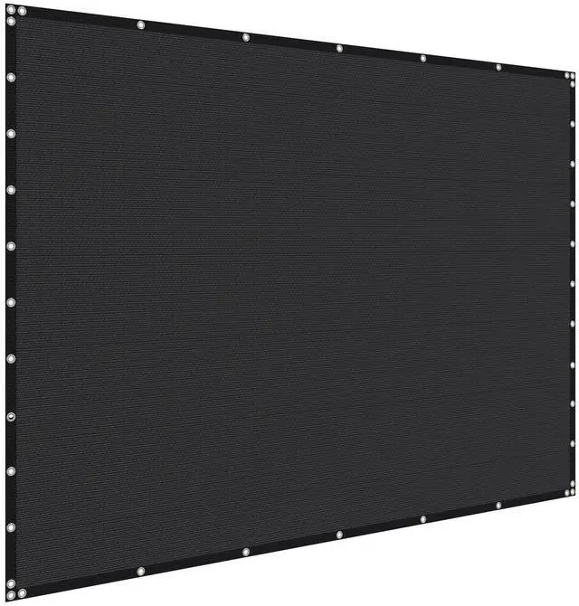 Main image of 90% Sun Shade Cloth, 10 x 12 ft Pergola Shade Cover with Stainless Steel Grommets, Sun Shades Canopy Privacy Screen with 140 GSM HDPE Material, for Outdoor, Patio, Garden, and Backyard (Black)