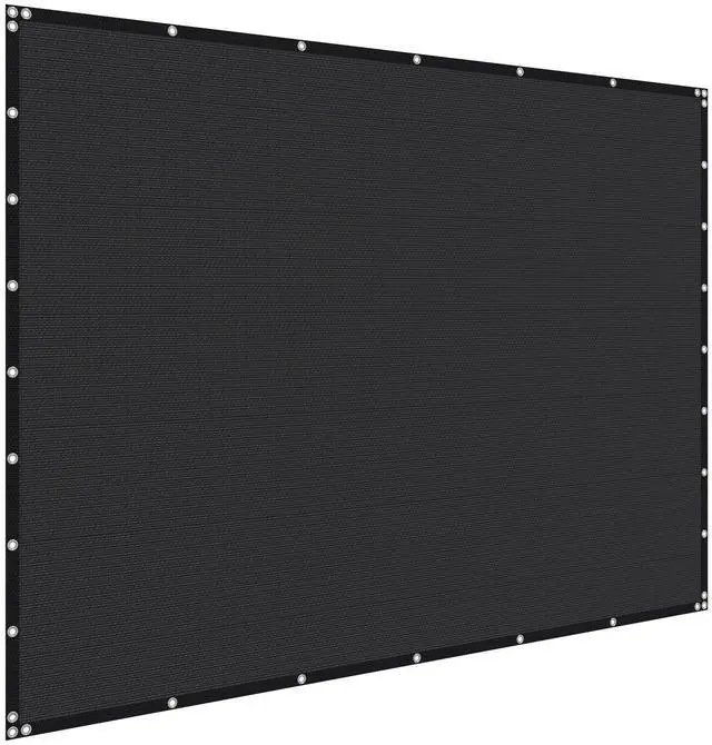 Main image of 90% Sun Shade Cloth, 8 x 12 ft Pergola Shade Cover with Stainless Steel Grommets, Sun Shades Canopy Privacy Screen with 140 GSM HDPE Material, for Outdoor, Patio, Garden, and Backyard (Black)