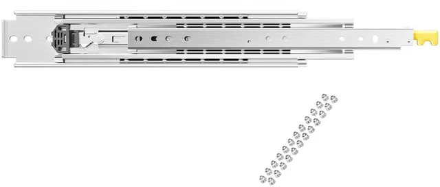 Main image of VEVOR 1 Pair 18-60 in Soft-Close Drawer Slides Ball Bearing Full Extension