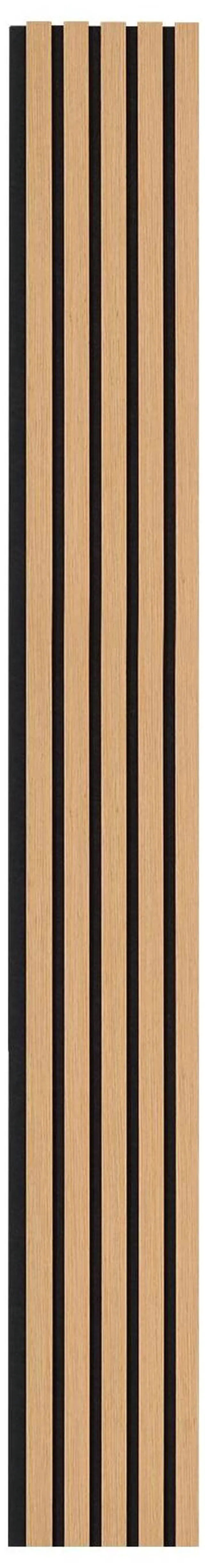 Main image of Wood Slat Acoustic Panels, 7.9 x 94.5 inch, MDF Accent Wooden Wall Panels for Modern Interior Wall Decor, Faux Wood Wall Board Panels for Noise Reduction, Light Oak
