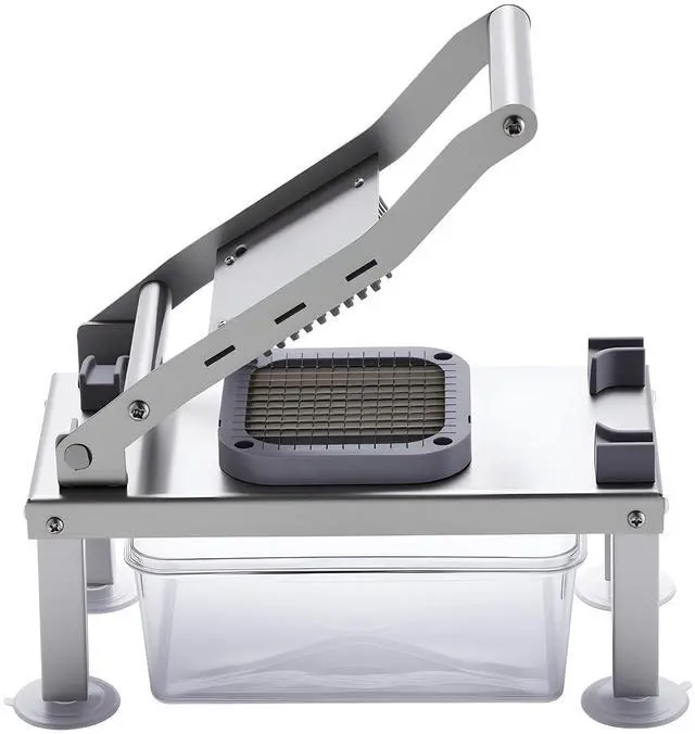 Main image of Vegetable Chopper Mandoline Slicer, All-in-1 Food Veggie Cutter with 9 Stainless Steel Blades, Cheese Grater Onion Potato Dicer with Container,Salad Spiralizer Kitchen Gadgets&Essentials