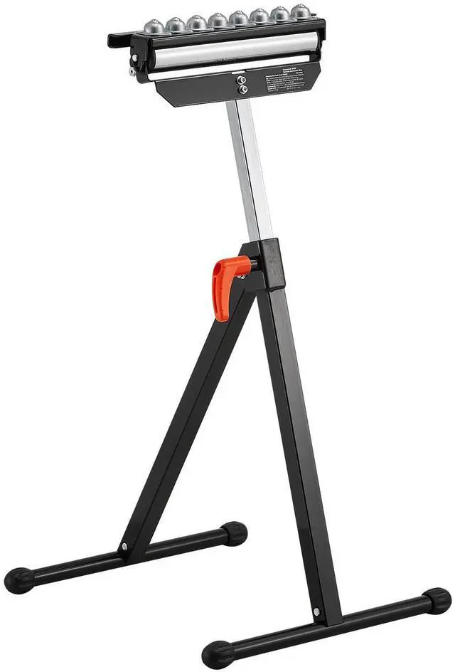 Main image of VEVOR Folding Roller Stand Max Load 300 lb Adjustable 26.8-42.5 in for Woodworking