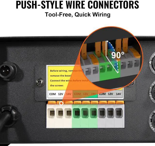 Alt view image 5 of 7 - 300W Low Voltage Landscape Transformer with Timer and Photocell Sensor, Waterproof Landscape Lighting Transformer, 120V AC to 12V/14V AC for Outdoor, Spotlight, Pathway Light, Pool light, ETL