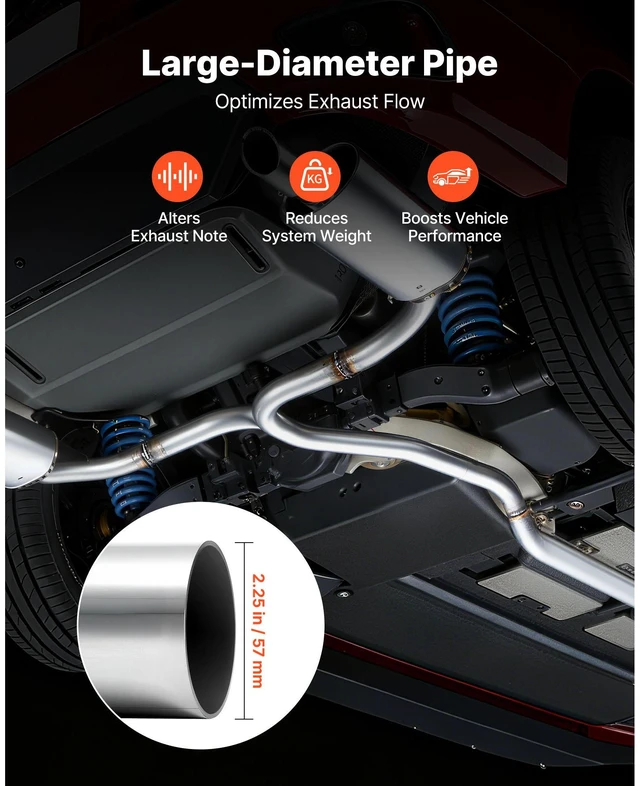 Alt view image 4 of 13 - Exhaust Pipe, 8 Pcs 2.25 Inch Mild Steel DIY Custom Exhaust Tubing Straight & U-Bend Kit with 90 & 135 Degree Pipes, Galvanized Surface Finish, Universal Fit for Truck, Sedan, Sports Car, SUV