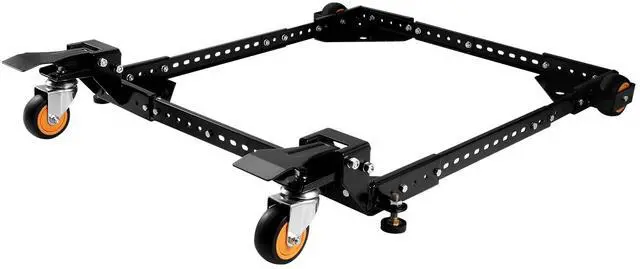 Main image of Mobile Base, 650 lbs Weight Capacity, Adjustable from 12" x 12" to 36" x 36", Heavy Duty Universal Mobile Base Stand with Swivel Wheels, for Woodworking Equipment, Bandsaw, Power Tools, Machines