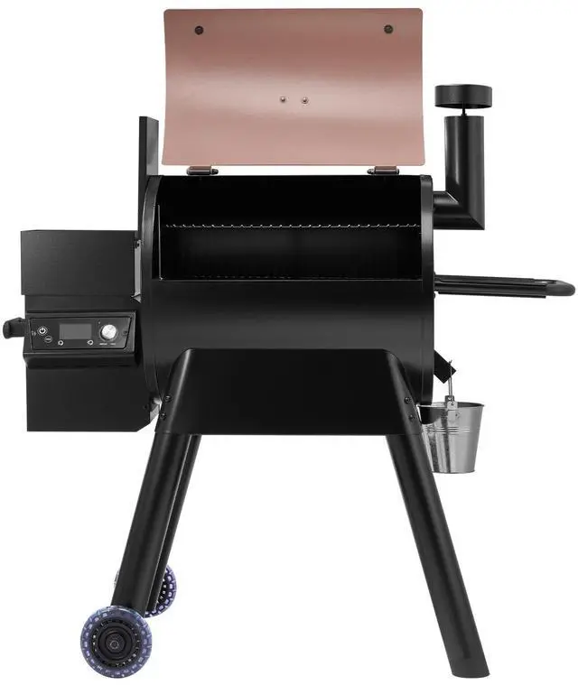 Main image of Wood Pellet Grill Smoker, 8 in 1 BBQ Grills for Outdoor Cooking, 575 Square Inches Cook Area Electric Smokers, with WiFi-app Control, LCD Screen Controller, Meat Probe, 500°F Max Temperature