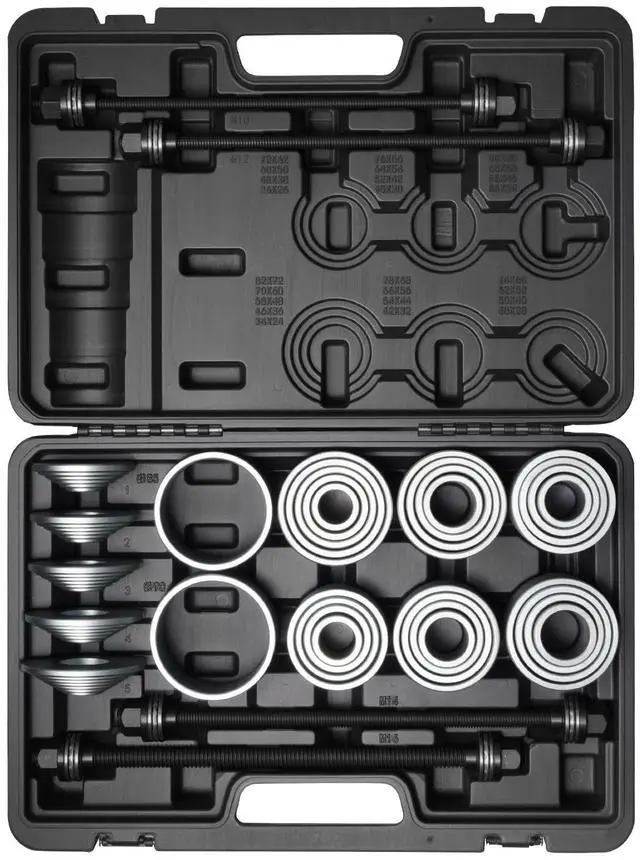 Alt view image 3 of 9 - VEVOR 36 PCS Pull and Press Sleeve Kit Steel Bush Bearing Removal Installation