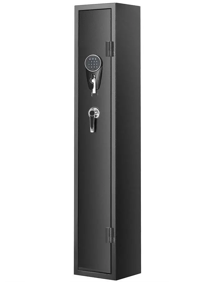 Main image of 2 Rifles Gun Safe, Rifle Safe with Lock & Digital Keypad, Quick Access Gun Storage Cabinet with Removable Shelf, Pistol Rack, Rifle Cabinet for Home Rifle and Pistols