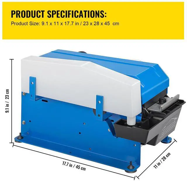 Alt view image 10 of 10 - VEVOR Water-Activated Tape Dispenser, Maximum 39.4" x 3.94" Tape, Adjustable Length, Width & Water Level, Manual Tape Dispenser w/ Water Brush, Carton Packaging for Express Box, Gift Box