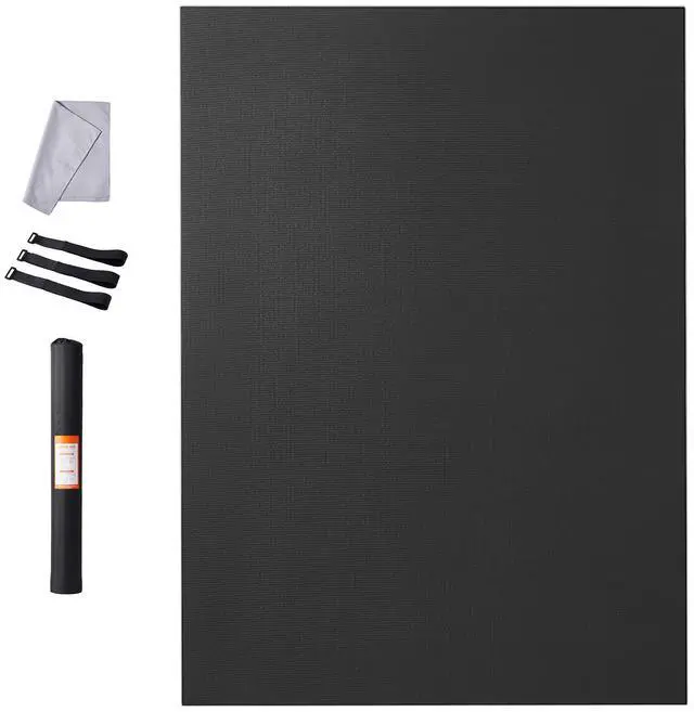 Main image of VEVOR Exercise Mat, Non Slip High Density Premium Yoga Mat, Exercise Yoga Mat for Men & Women, Fitness & Exercise Mat with Bag & Carry Strap, for All Types of Home Yoga, Pilate & Floor Workout (7x5ft)