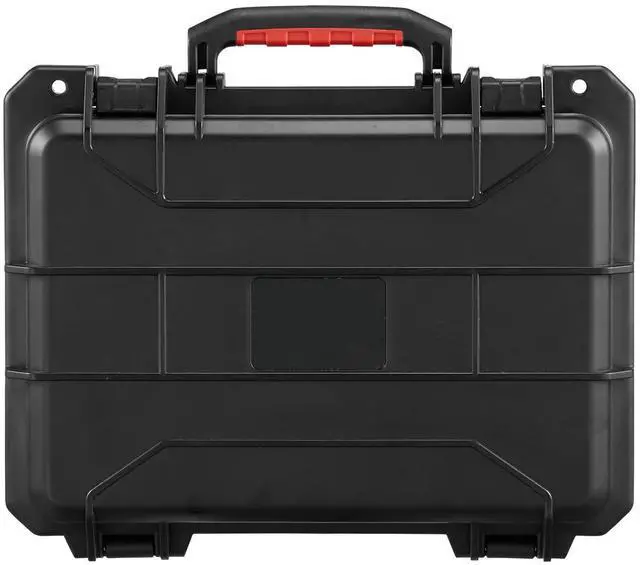 Main image of Weatherproof Hard Case, Heavy Duty Protective Dry Box Case with Pre-cut Foam, and Retractable Pull Handles for Travel, Hunting, Military, Tactical, IP67 Waterproof Case for Cameras (40x32x16.6)