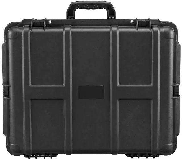 Main image of Weatherproof Hard Case, Heavy Duty Protective Dry Box Case with Pre-cut Foam, and Retractable Pull Handles for Travel, Hunting, Military, Tactical, IP67 Waterproof Case for Cameras (56.1x37x26)