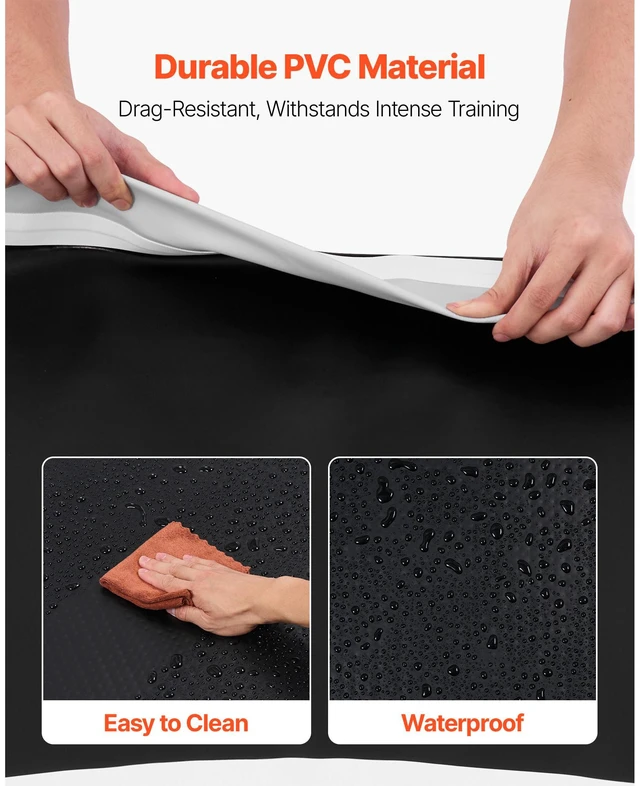 Alt view image 5 of 9 - Inflatable Wrestling Mat Martial Arts Mat 10x10 ft Gymnastics MMA Jiu Jitsu Mat