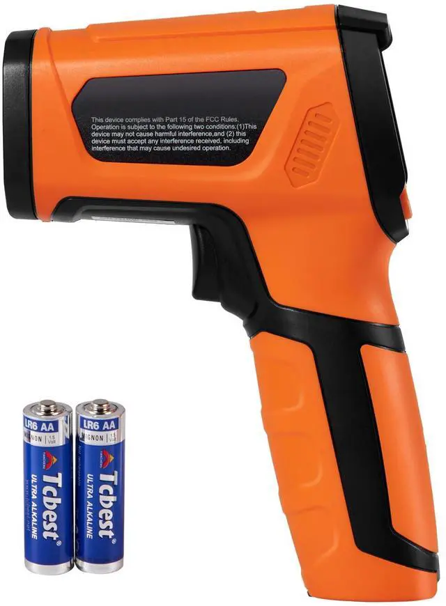 Main image of Infrared Thermometer, -40~2732°F Dual Laser Temperature Gun Non-Contact, Handheld IR Heat Temperature Gun with Adjustable Emissivity for Metal Smelting/Cooking/Pizza Oven/Engine(Not for Human)