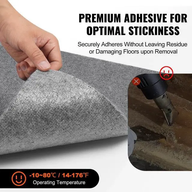 Alt view image 5 of 7 - Carpet Tiles Peel and Stick, 24 x 24 Squares Self Adhesive Carpet Floor Tile, Soft Padded Carpet Tiles, Easy Install DIY for Bedroom Living Room Indoor Outdoor (9Tiles, Light Gray)