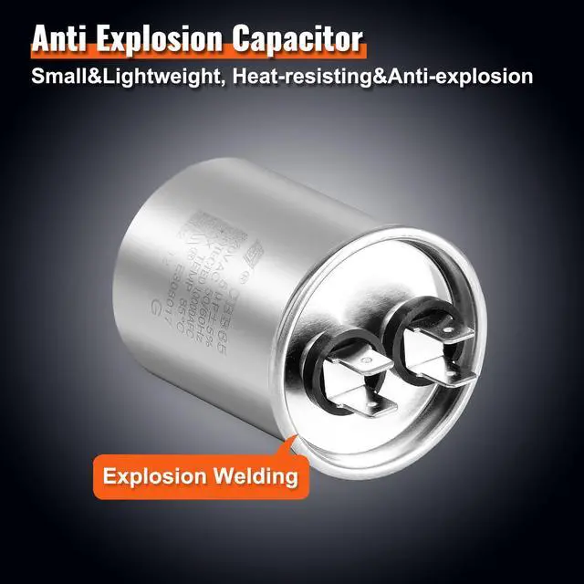 Alt view image 3 of 7 - VEVOR Condenser Fan Motor 5KCP39BGS069S, 5KCP39BGY915S, 1/10 HP 208-230V, 1100RPM, OEM Standard Upgraded Replacement Condenser Motor Reversible Rotating, Explosion-proof CBB65 5F/370V Capacitor