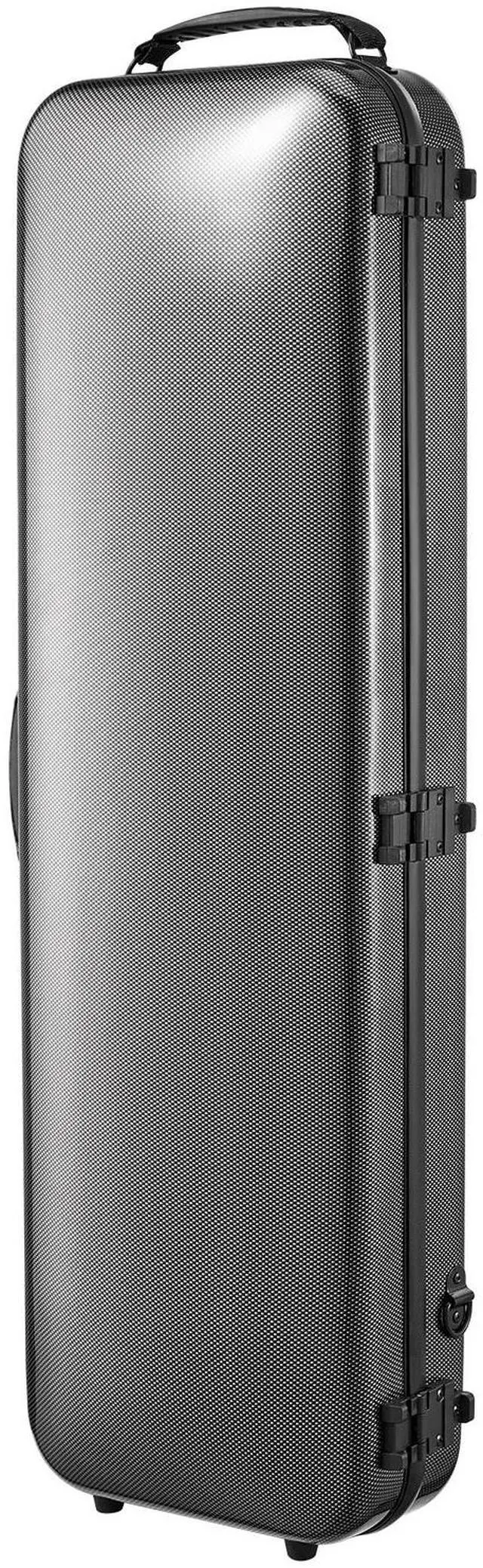 Main image of Portable Composite Carbon Fiber 4/4 Full Size Violin Case Oblong Carrying Bag