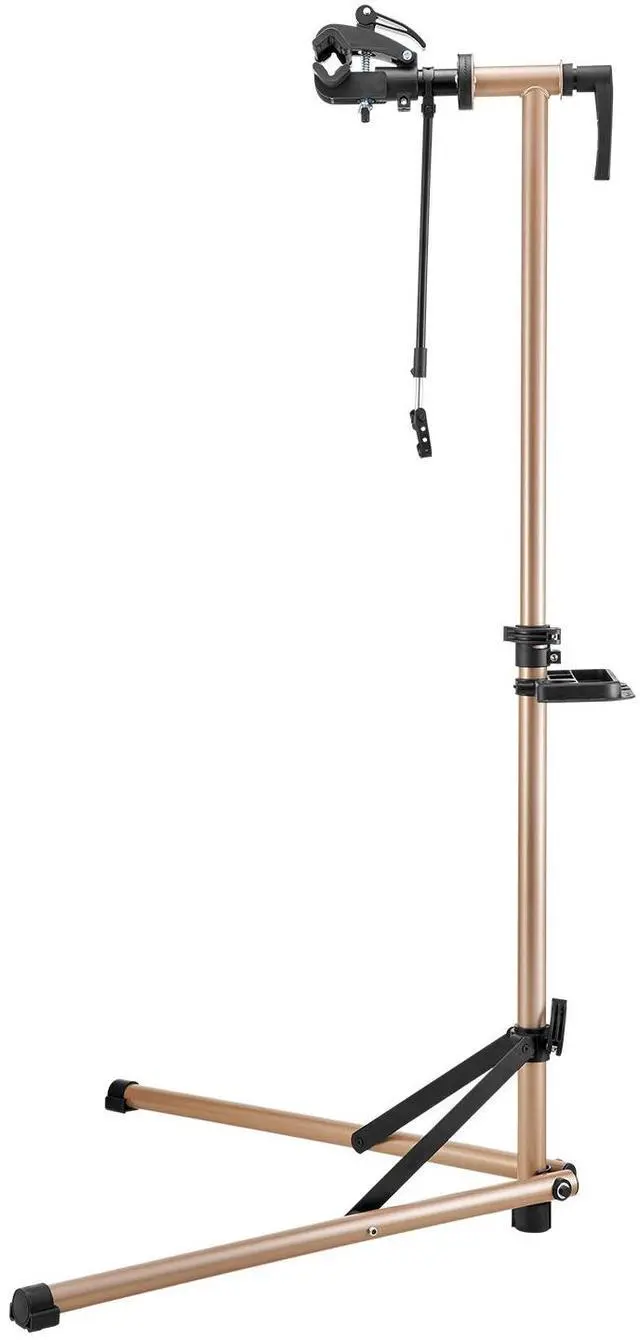 Main image of Bike Repair Stand, 88 lb Heavy-duty Bicycle Work Stand with 41.3-59.8 in Adjustable Height & Magnetic Tool Tray, Foldable Bicycle Maintenance Rack, Shop Home Mechanics for Mountain & Road Bike