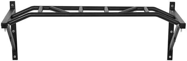 Main image of Pull Up Bar, Multi-Grip Wall Mounted Pull Ups, 50 in Width Multifunctional Chin Up Training Station, Heavy Duty Steel Upper Body Workout Bars with Hangers, 440 lbs Weight Capacity, for Home Gym