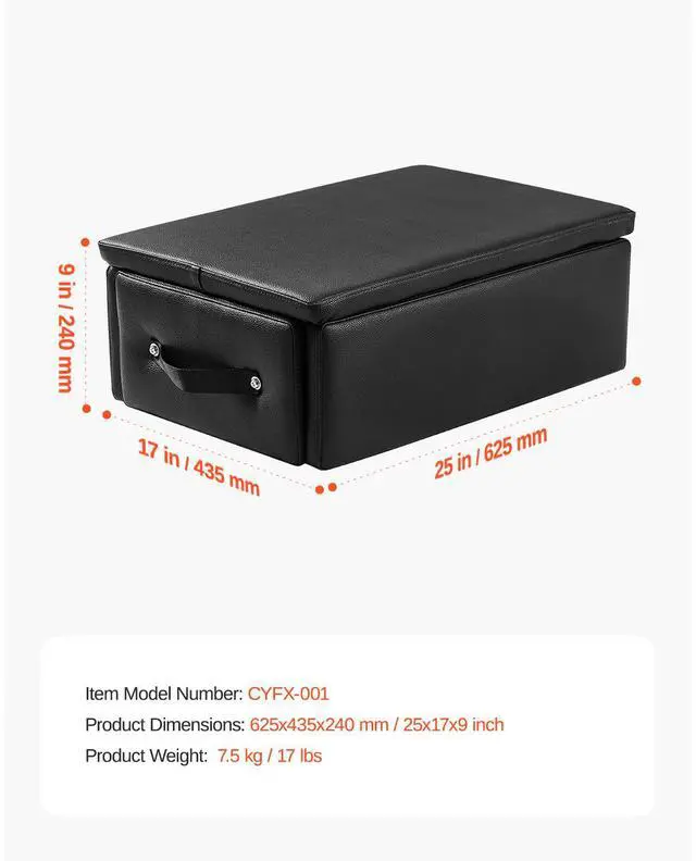 Alt view image 7 of 7 - VEVOR Pilates Box for Reformer Pilates Equipment Accessory for Exercises Black