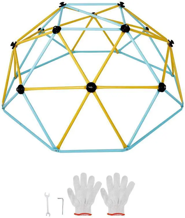 Main image of Climbing Dome, Jungle Gym Supports 600LBS and Easy Assembly, 6FT Geometric Dome Climber Play Center for Kids 3 to 9 Years Old, with Climbing Grip, Outdoor and Indoor Play Equipment for Kids
