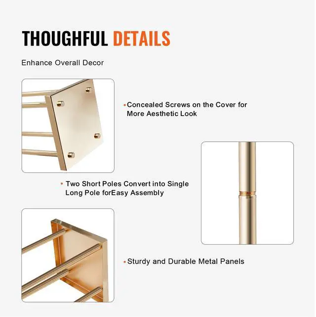 Alt view image 4 of 7 - 4PCS Gold Metal Column Wedding Flower Stand, 31.5inch High With Metal Laminate, Vase Geometric Centerpiece Stands, Cylindrical Floral Display Rack for Events Reception, Party Road Leads