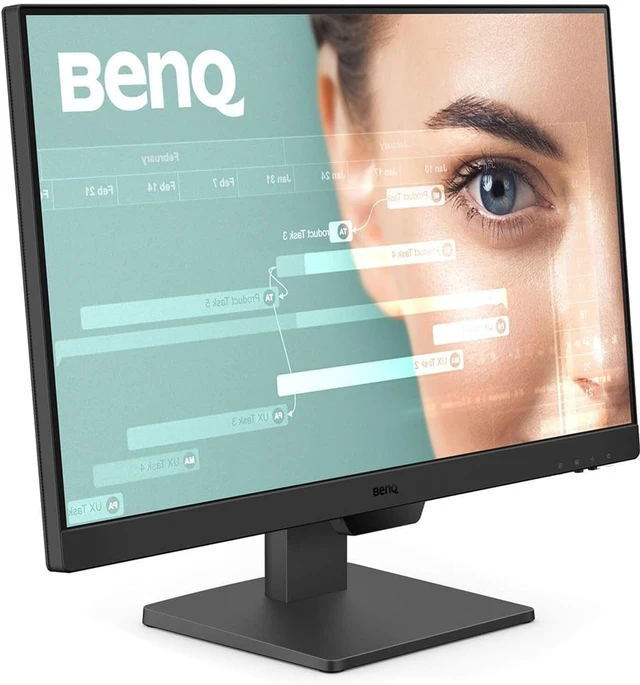 Alt view image 4 of 7 - GW2490 24" Computer Monitor 100Hz FHD 1920x1080p IPS Eye-Care Tech VESA Mount Thin Bezel Low Blue Light Adaptive Brightness Wall Mount Built-in Speakers DisplayPort HDMI Port2