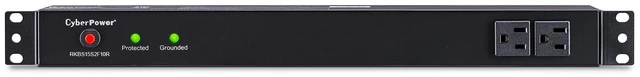 Main image of RKBS15S2F10R Rackbar Surge Protector 120V/15A, 12 Outlets, 15 Foot Power Cord, 1U Rackmount, UL Listed