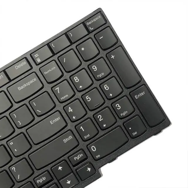 Alt view image 3 of 5 - Suyitai Illuminated Keyboard Compatible with ThinkPad T14 Gen1 T15 P15s 1/2 Gen