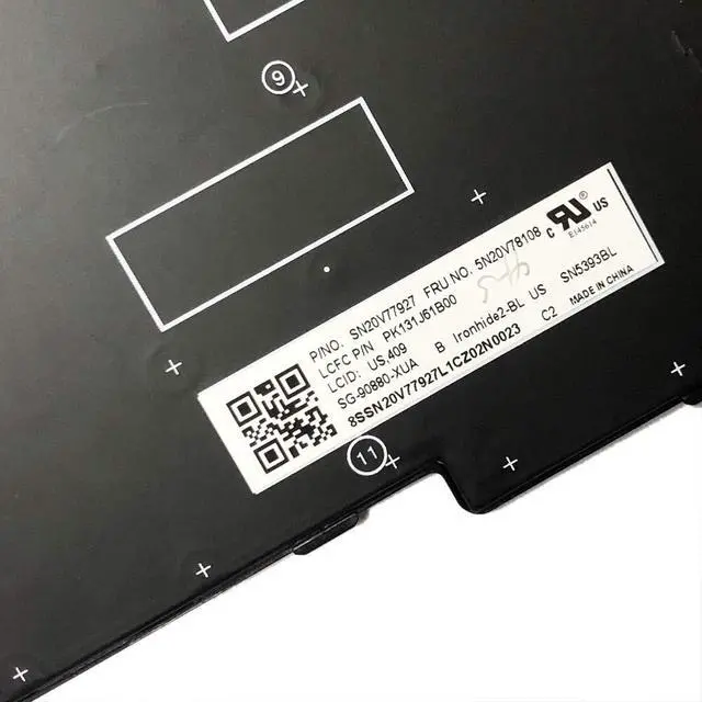 Alt view image 5 of 5 - Suyitai Illuminated Keyboard Compatible with ThinkPad T14 Gen1 T15 P15s 1/2 Gen