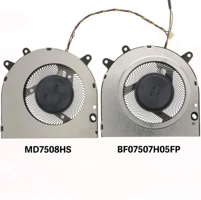 Alt view image 3 of 5 - Mini PC CPU Cooling Fan for Beelink SER4 SER 4 BF07507H05FP DC 5V 0.5A 4PIN MD7508HS