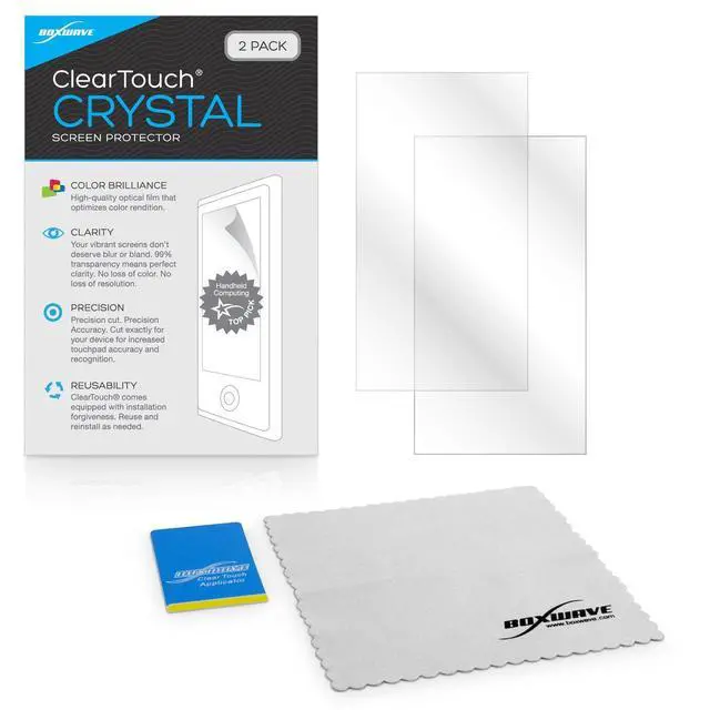 Alt view image 5 of 5 - BoxWave Screen Protector Compatible with Lenovo ThinkPad L13 Yoga 2-in-1 Gen 2 (13.3 in) - ClearTouch Crystal (2-Pack), HD Film Skin - Shields from Scratches