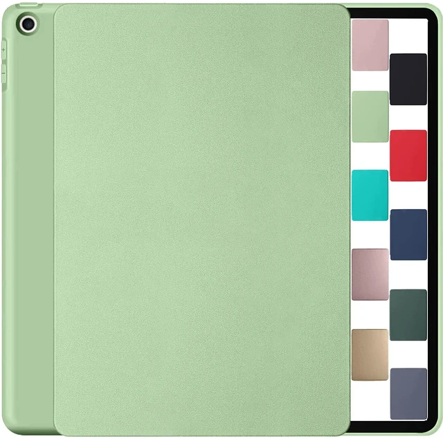 Main image of DuraSafe Cases for iPad 2014 Air 2nd 9.7 inch TPU Cover A1566 MGLW2LL/A MGL12LL/A MH0W2LL/A A1567 MGKM2LL/A MH182LL/A MGKL2LL/A MGTY2LL/A MH1J2LL/A MGTX2LL/A MH2V2LL/A MH2W2LL/A MH2U2LL/A - Tea Green