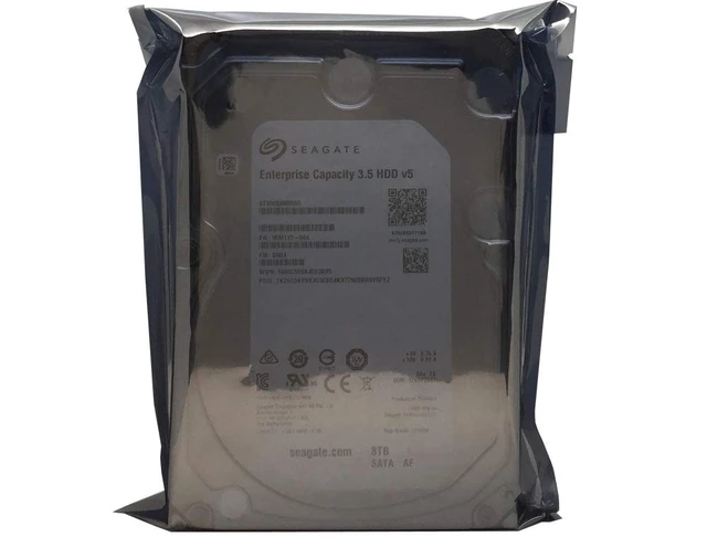 Alt view image 2 of 4 - Seagate Exos 7E8 8TB Enterprise Capacity HDD - 7200 RPM, 256MB Cache, SATA III 6 Gb/s Interface, 3.5" Internal Hard Drive, Crypto Chia Mining - ST8000NM0055