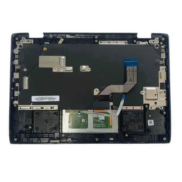 Alt view image 2 of 5 - LTPRPTS Replacement Laptop Upper Case Palmrest Non-Backlit Keyboard Touchpad Assembly Part for Lenovo 300E Chromebook 2nd Gen AST 82CE 5CB0Z21541 Black