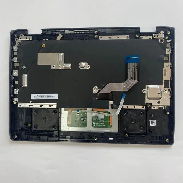 Alt view image 4 of 5 - LTPRPTS Replacement Laptop Upper Case Palmrest Non-Backlit Keyboard Touchpad Assembly Part for Lenovo 300E Chromebook 2nd Gen AST 82CE 5CB0Z21541 Black